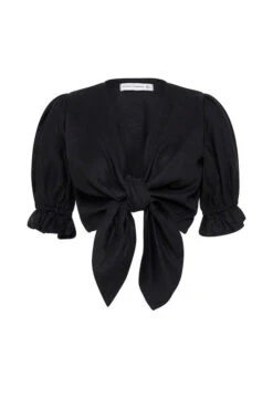 Faithfull The Brand Jamais Top Black -Faithfull The Brand || Commando || Rebecca Vallance Shop S158 22617 FaithfullTheBrand B 3274