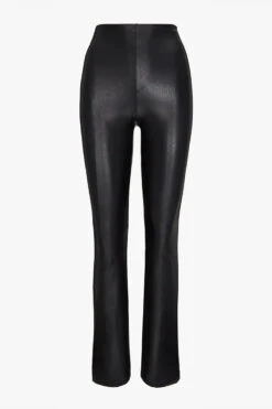 Commando Faux Leather Flared Leggings -Faithfull The Brand || Commando || Rebecca Vallance Shop SLG20 BLK