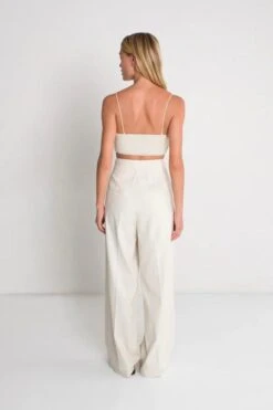 Safi Pant -Faithfull The Brand || Commando || Rebecca Vallance Shop SUNSETLOVER 2220360 SAFITOP ECRU 2 37 1200x 82d2d9b8 02a6 401e a695 e531582caac9