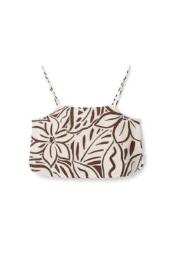 Cocoa Flower Linen Camisole -Faithfull The Brand || Commando || Rebecca Vallance Shop ZZ4038 1 2d960b35 acba 4f8f 8696 1e0927e177d2