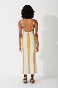 Cabana Stripe Organic Cotton Blend Knit Dress -Faithfull The Brand || Commando || Rebecca Vallance Shop ZZ4515 3 640xcopy